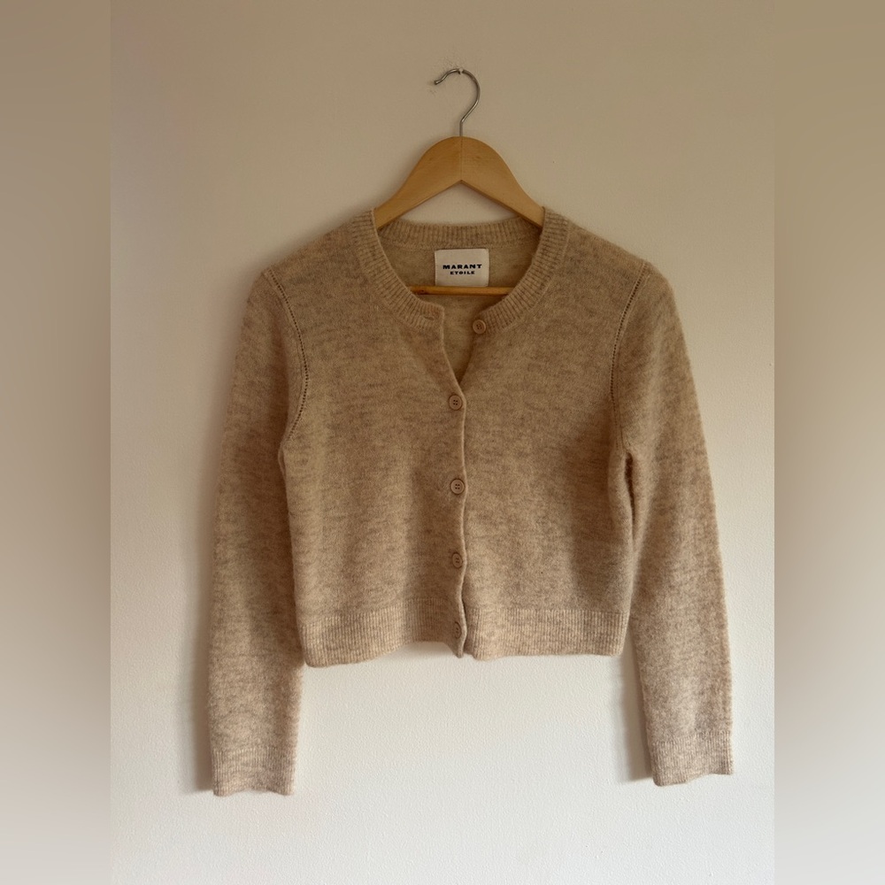 Marant Etoile alpaca cardigan